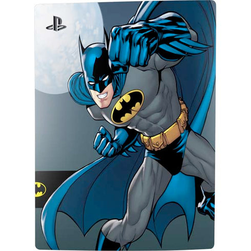 DC Comics Batman Action Pose 90's art PS5 Digital Edition Console Skin